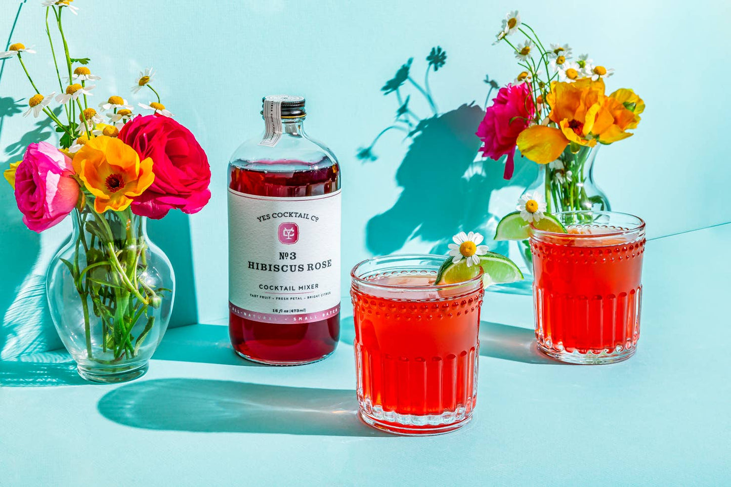 Hibiscus Rose Cocktail Mixer