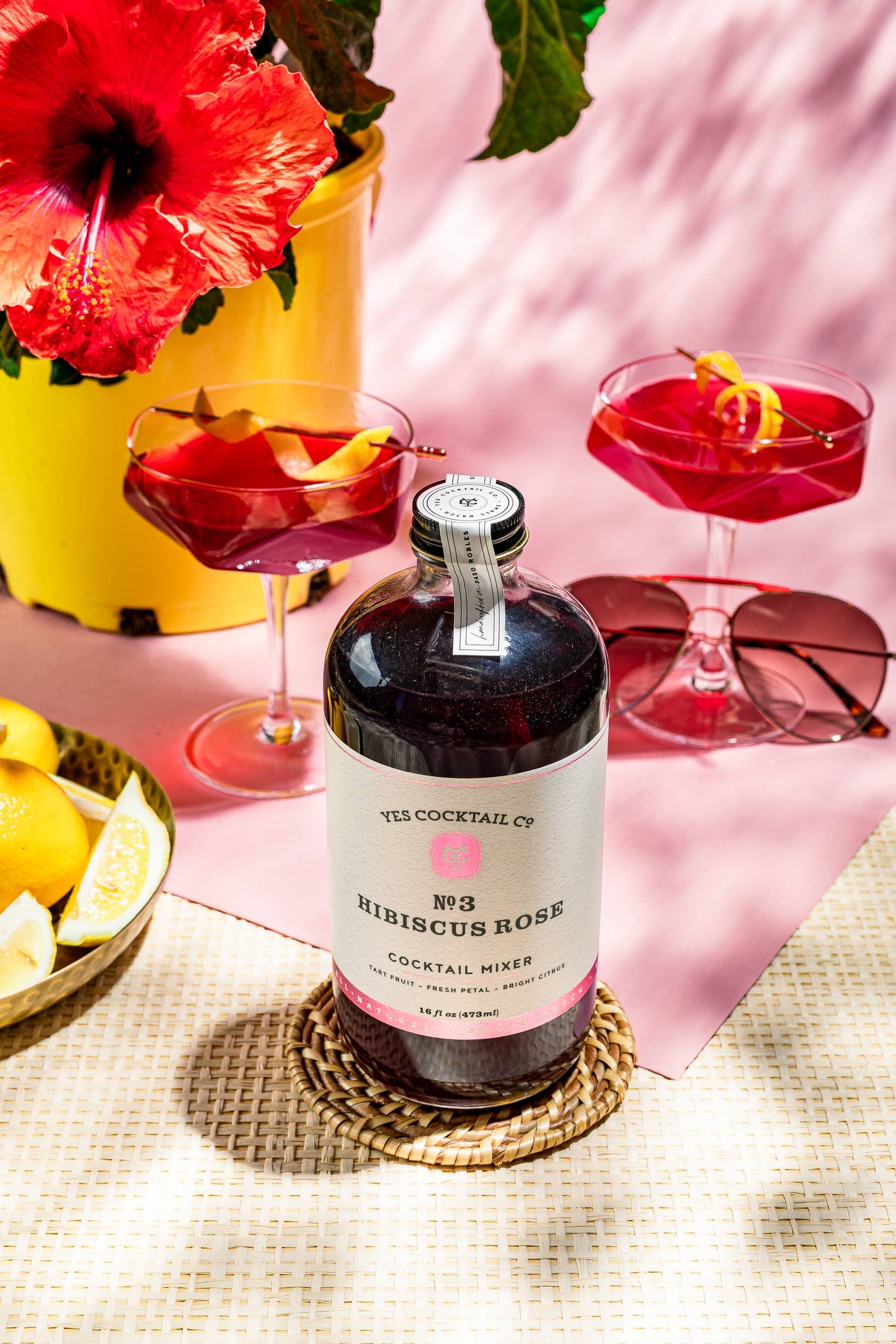 Hibiscus Rose Cocktail Mixer